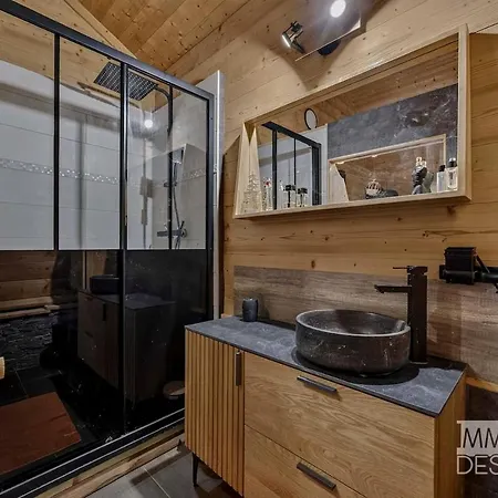 בקתה Chalet Lac Et Montagne